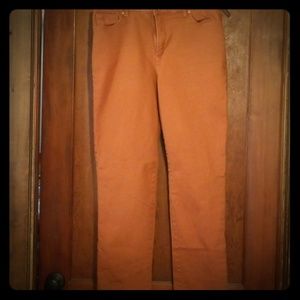 Gloria Vanderbilt brown/copper jeans